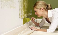 Bring energy and intrigue to your space by painting one wall in a room a different color.