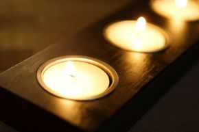 A tealight candle holder can bring an elegant quality into your home.