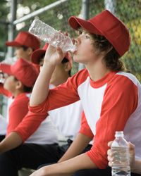 Drink up, especially during summer sports.